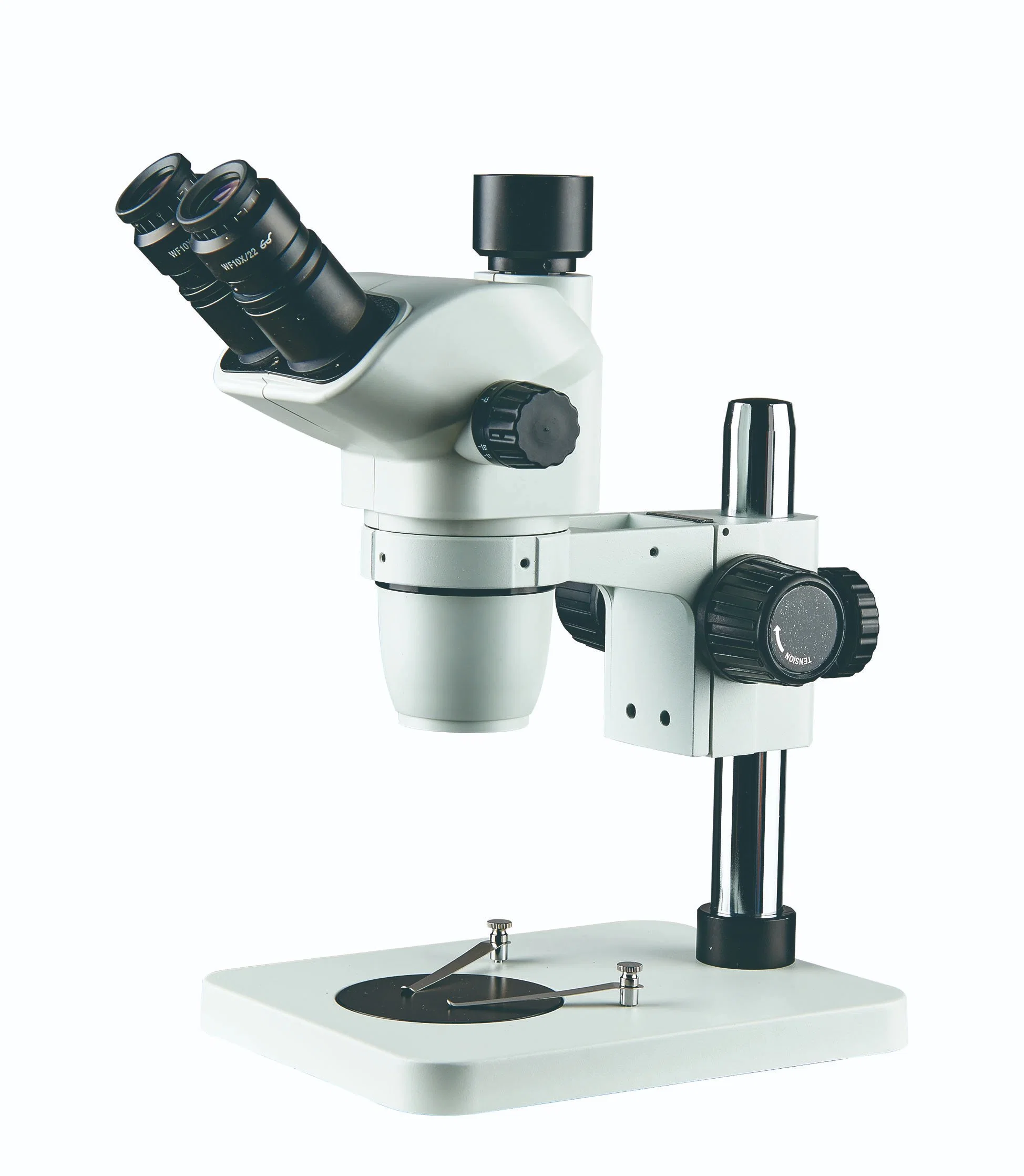 Trinoculaire Zoom optique numérique professionnel binoculaire 6.7X-45x Microscope stéréo Lotsin