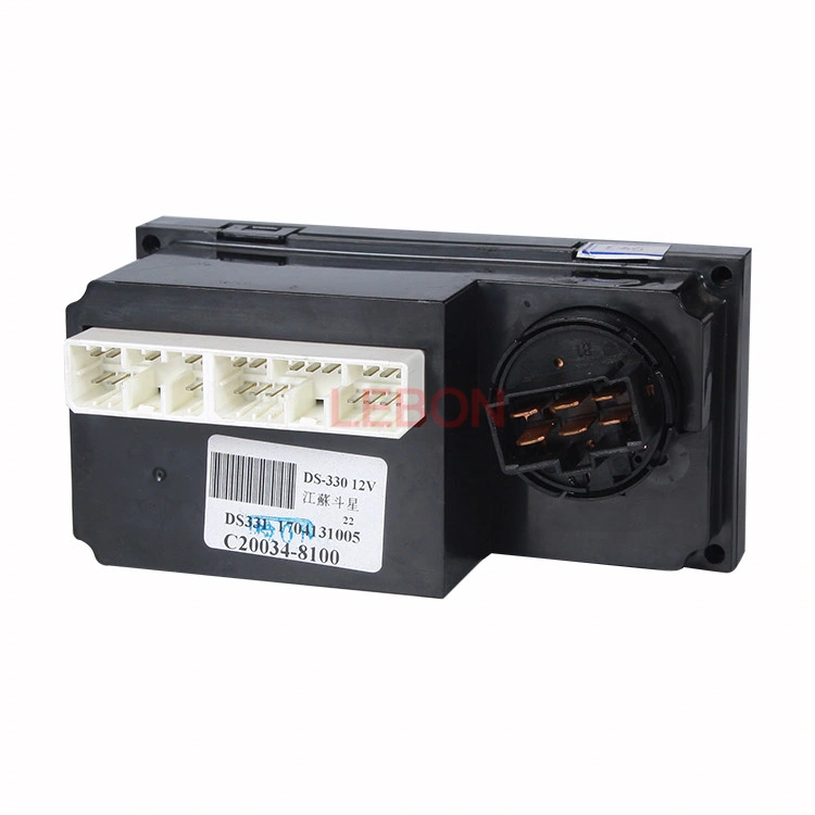 Factory Price Good Quality Excavator Accessories Lingong 65 B43 Air Conditioning Control Panel Computer Board AC Controller