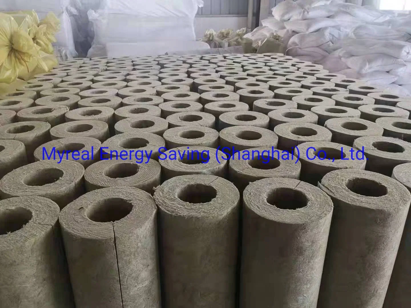 Refractory Thermal Insulation Fiber Products Type of Fisher Price Fireproof Rock Wool Pipe