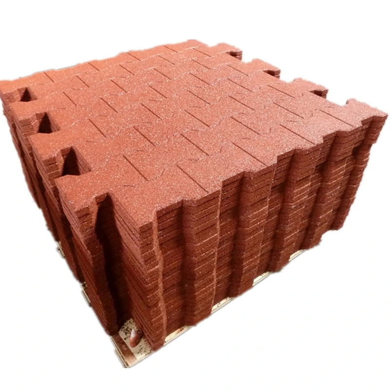 Horse Stable Colorful and Durable Dog-Bone Rubber Tiles