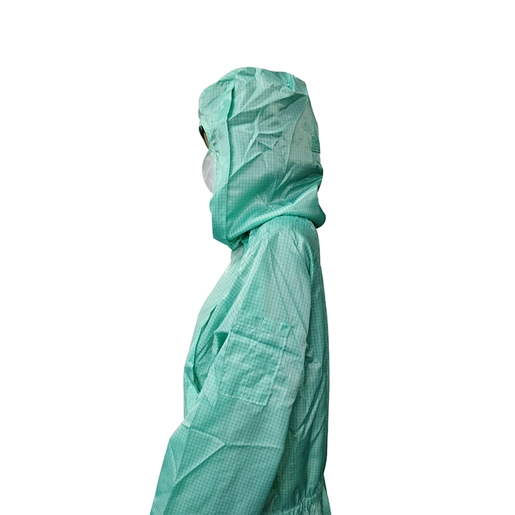 Taille personnalisée de polyester antistatique du vêtement Vêtements ESD