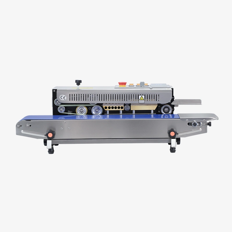 Frb-770I Hualian Continuous Stainless Steel Horizontal Sealing Machine Band Sealer with Digital Temperature Controller