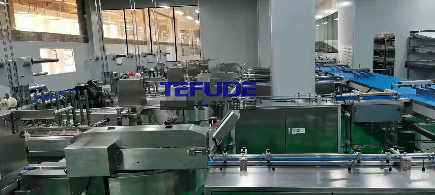 Automatic Packing Line for Bread, Cookie, Cakes, Cup Cake, Wafer Biscuit, Chocolate Bar Packaging Machine