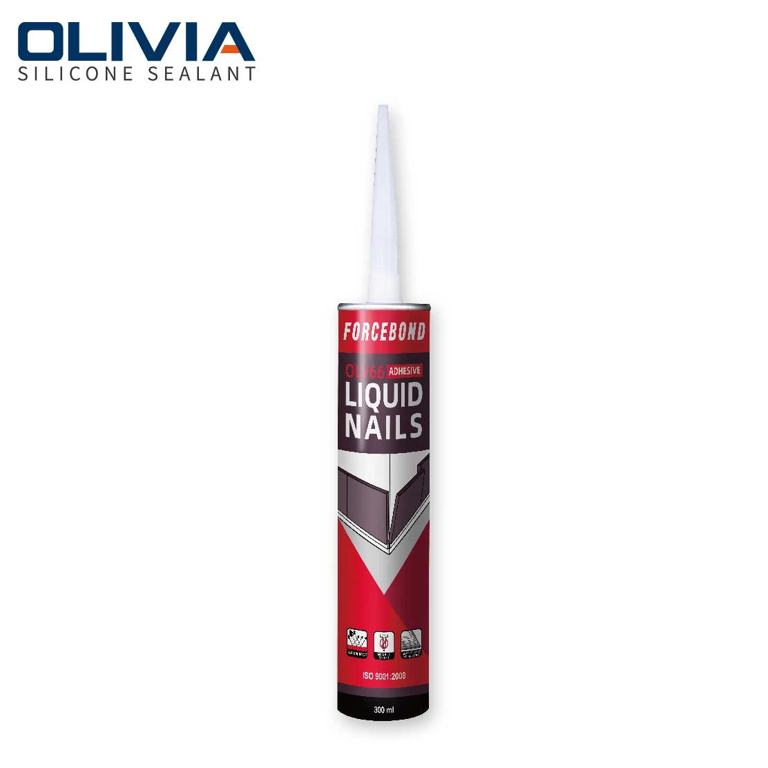 High Grade White Liquid Nails Adhesive Sealant Construction Adhesive for Mirror