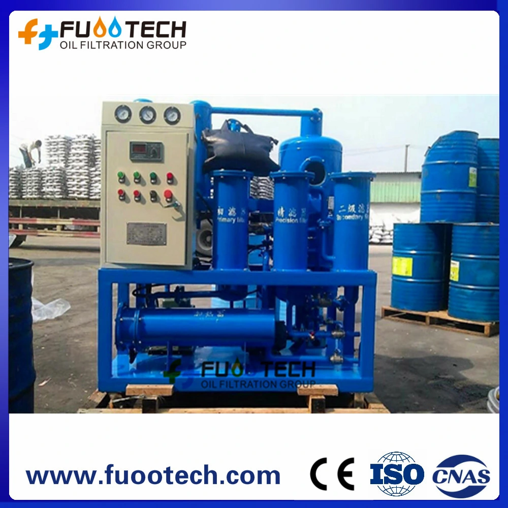 Fuootech Vacuum Oil Purifier Is Used to Filter Contaminated Lubricating Oil and Purify Engine Oil