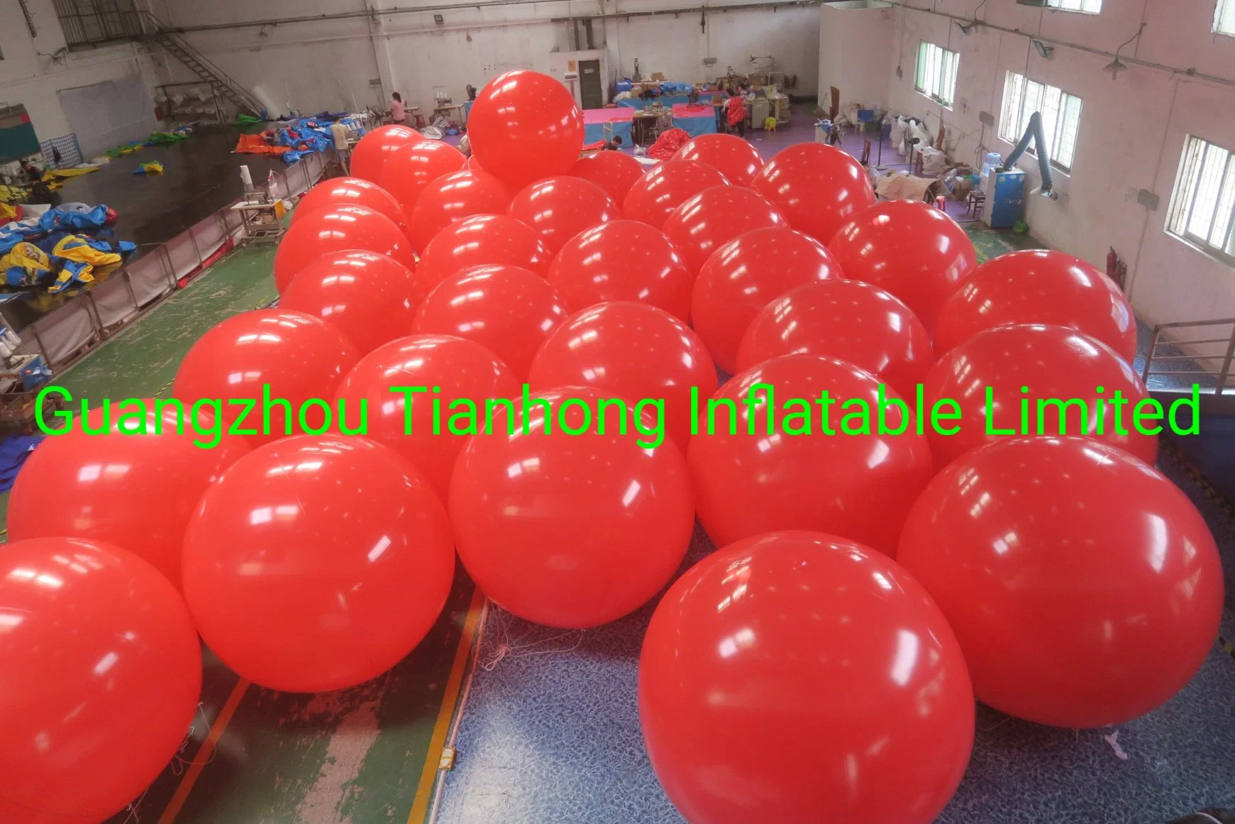 with Air Delivery Cost to Door (10PCS/lot) 2m Inflatable PVC Helium Balloon