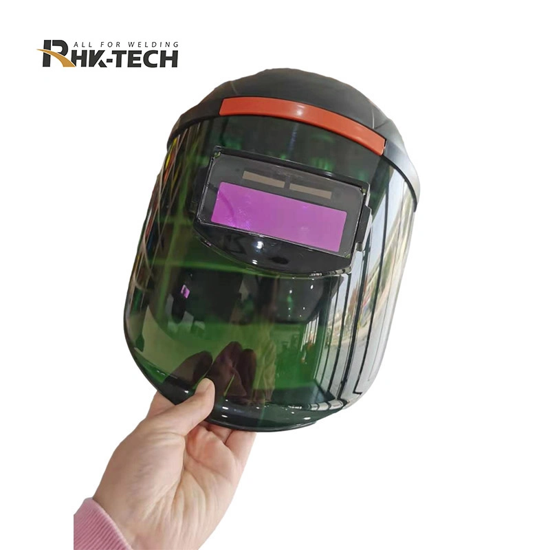 Solar Energy Automatic Protective Screen Half Helmet Argon Arc Welding Face Mask