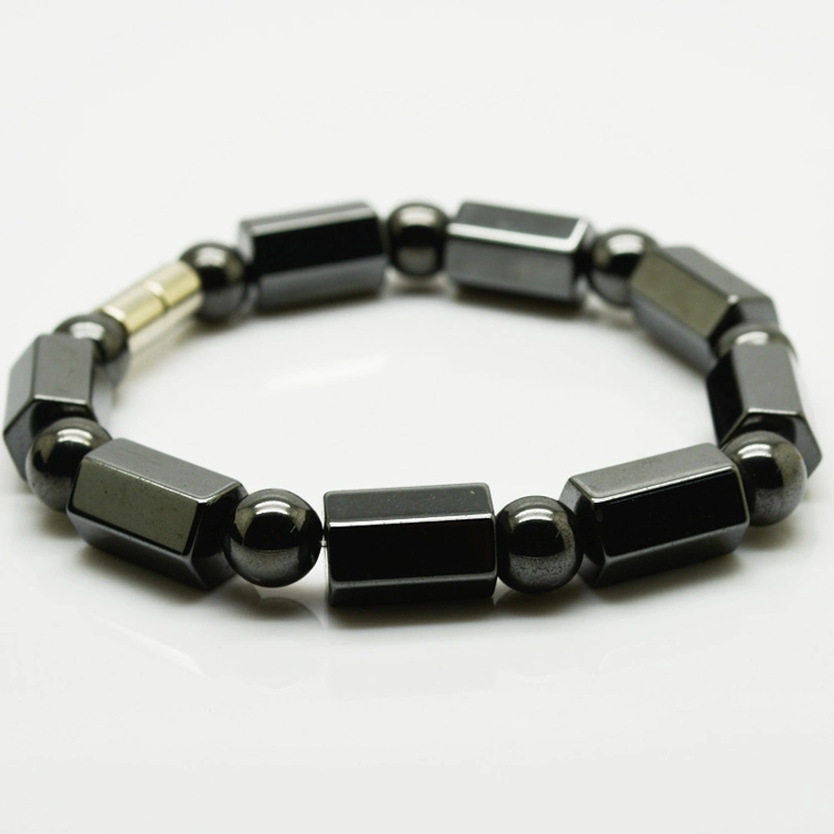 Magnetic Hematite Jewelry Bracelet with Fatigue Function for Body Healthy Care (CF-HB-001)