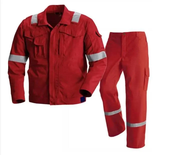 Mechanic Wear Fr Safety Clothing Uniforms Flame Retardant Industrial Work Coverall