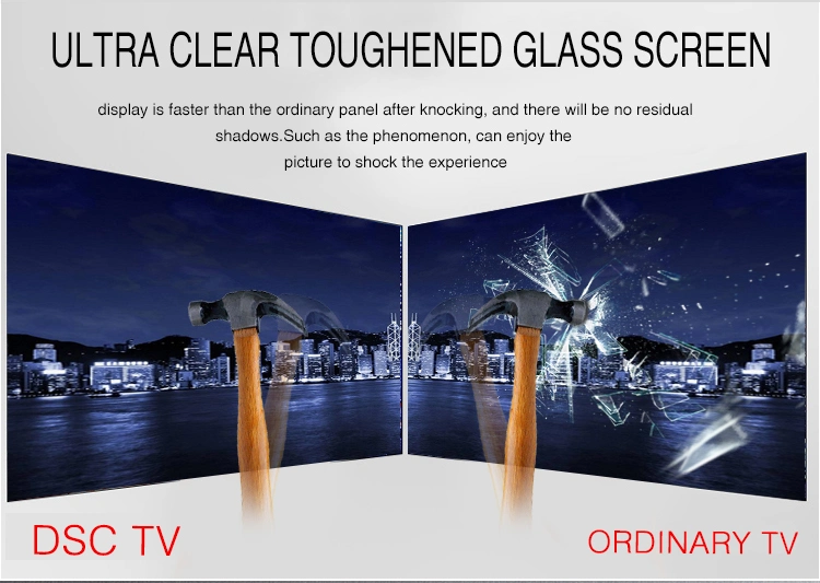Fábrica de atacado Nova 32 42 43 50 55 65 75 Ecrã LCD de modelo de polegadas com tecnologia de televisão analógica ou digital Smart Televisor LCD LED Android com preço definido