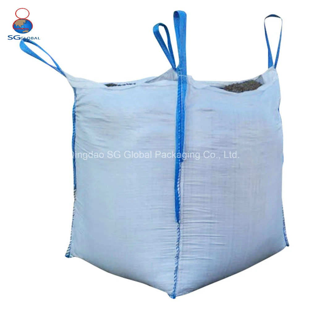 GRS SGS Approved Factory Wholesale/Supplier Plastic Packaging 1 Ton PP Woven FIBC Bulk Bag