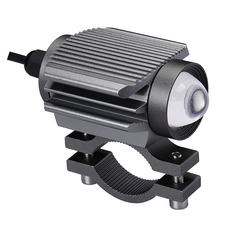 12-85V Motorcycle Headlight LED Lamp Waterproof Electric Vehicle Headlamp Fog Light Projector Lens Spotlight Dual Color