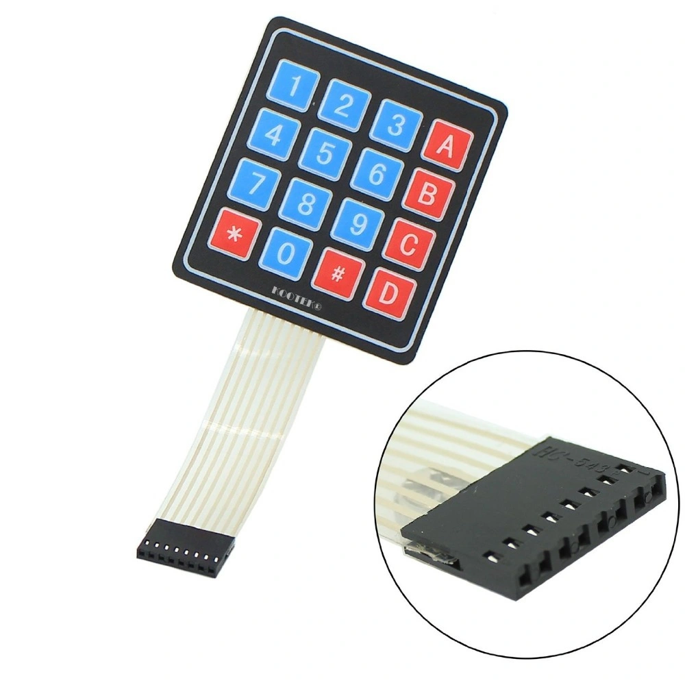 Conductive Rubber Keypads for Auto Parts Rubber Buttons Hot Selling Silicone Keyboard