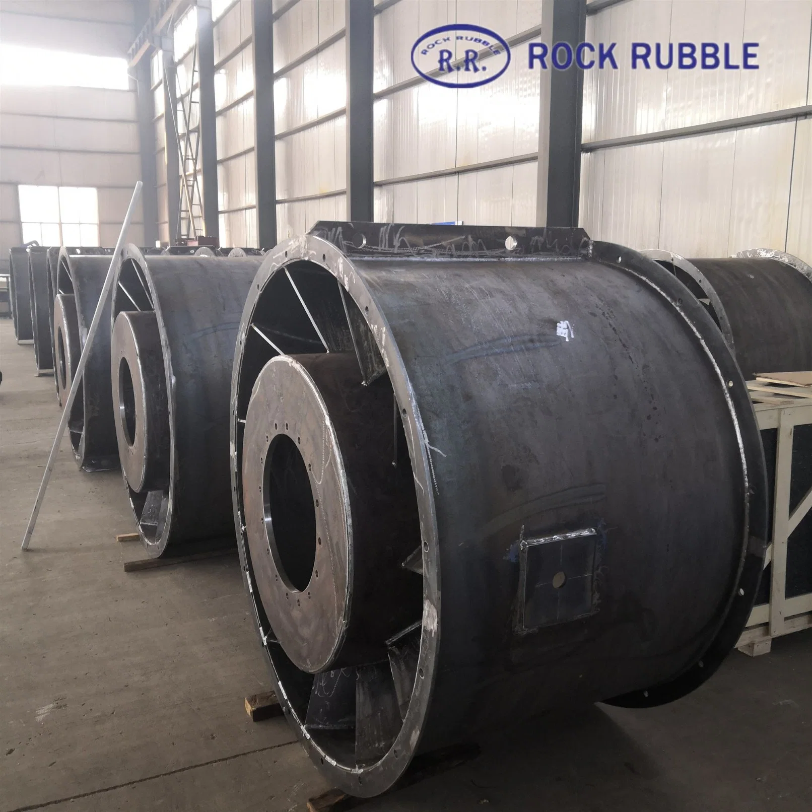 Steel Metal Fabrication Welding Ventilation Axial Radial Fan Casing