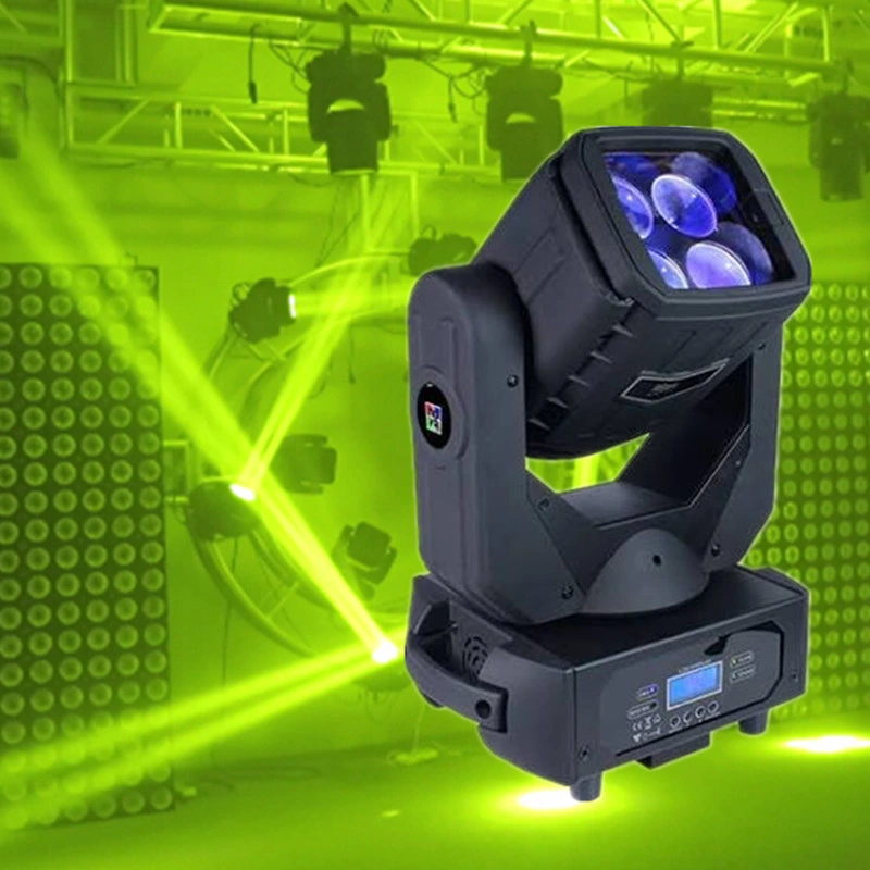 Bühnenbeleuchtung 4*25W RGBW 4in1 Beam LED Moving Head