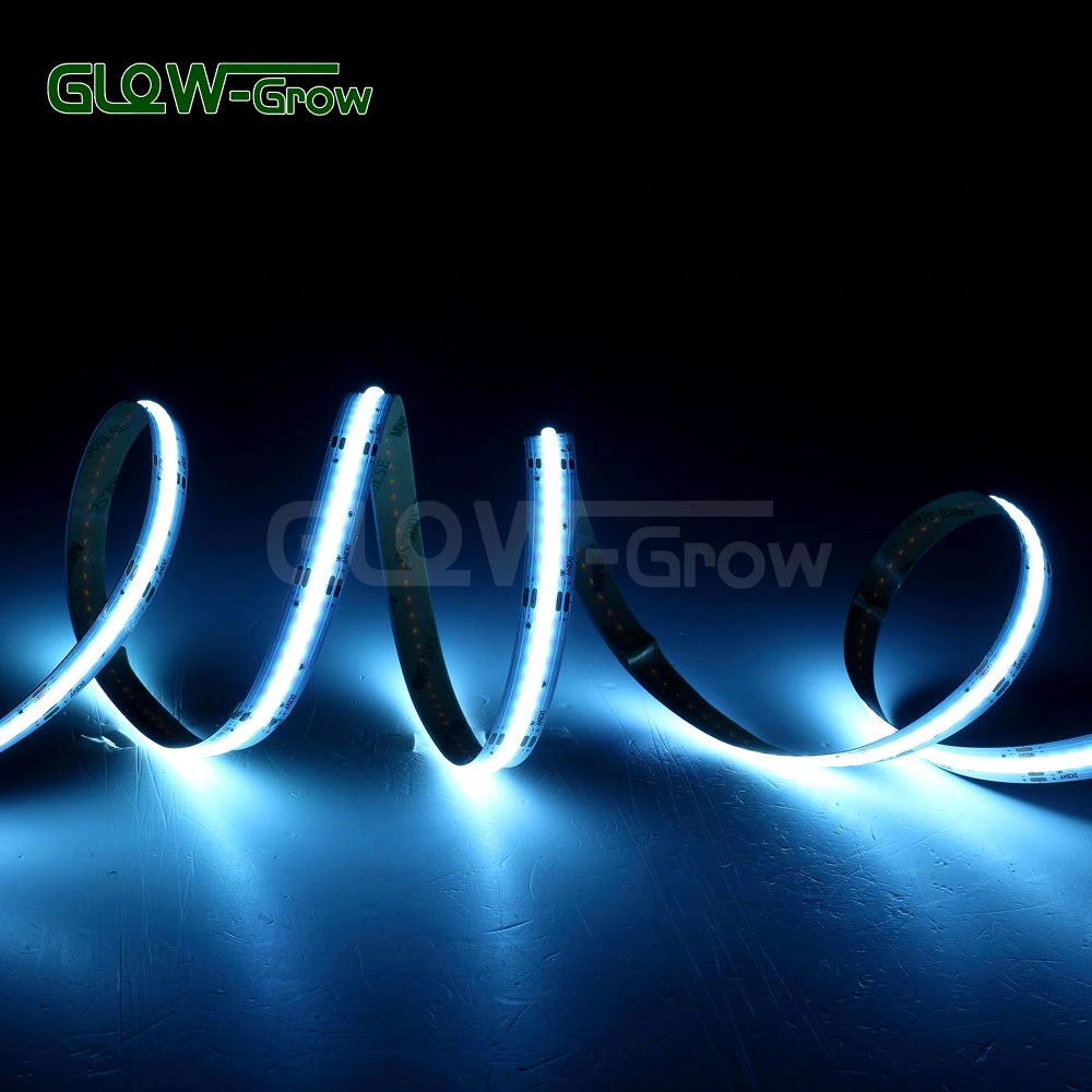 Indoor Use 5m 14W/M LED RGB COB Strip Light with Multicolors and Multifuctions