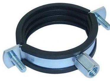 Pipe Clamp with Screw and Nylon Plug