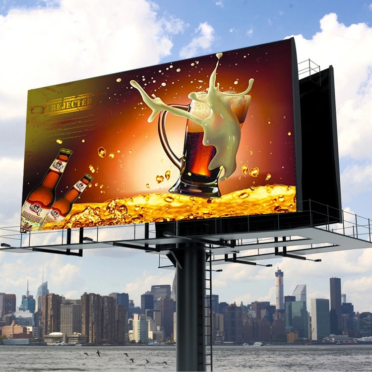 Small Outdoor Restaurant Menu Screen Paper Pantalla Publicitaria SMD LED Display