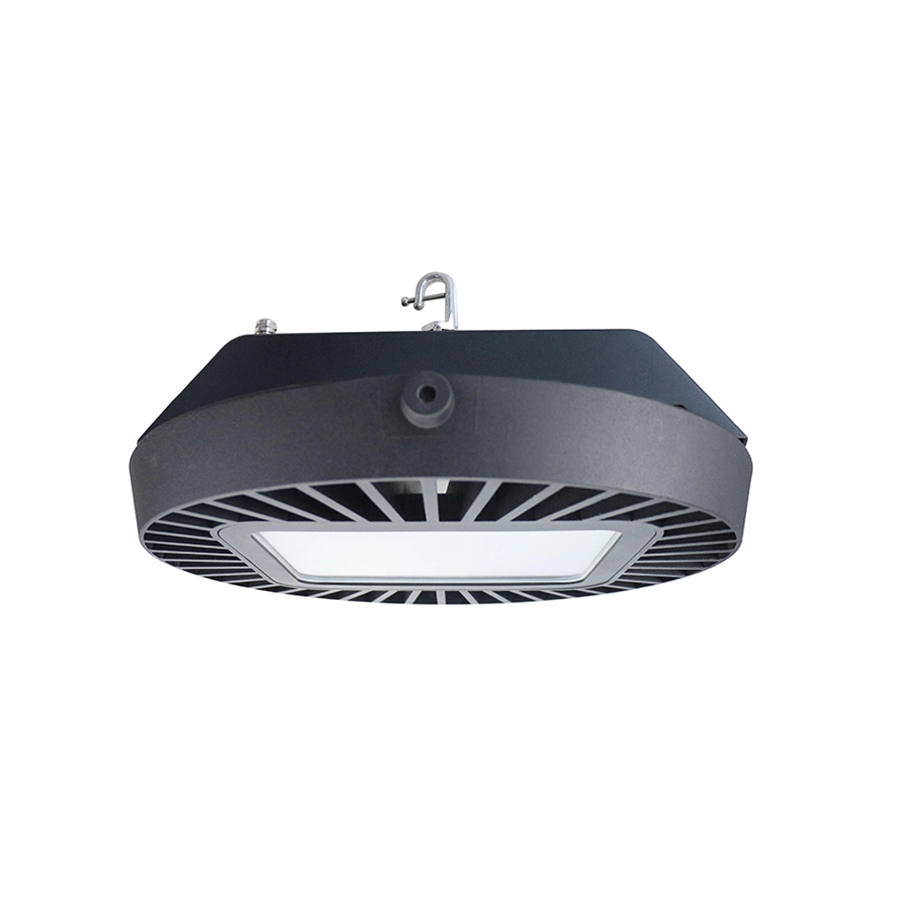 Druckguss man Aluminium House CE ENEC Pendelleuchte Installation Lagerhalle Decke Flutlicht Oberleitung 200W UFO High Bay Light LED