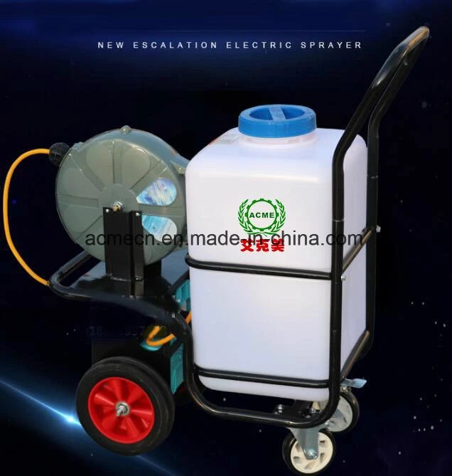 60L Hand Push Electric Sprayer Garden Orchard Pesticide Sprayer with Battery