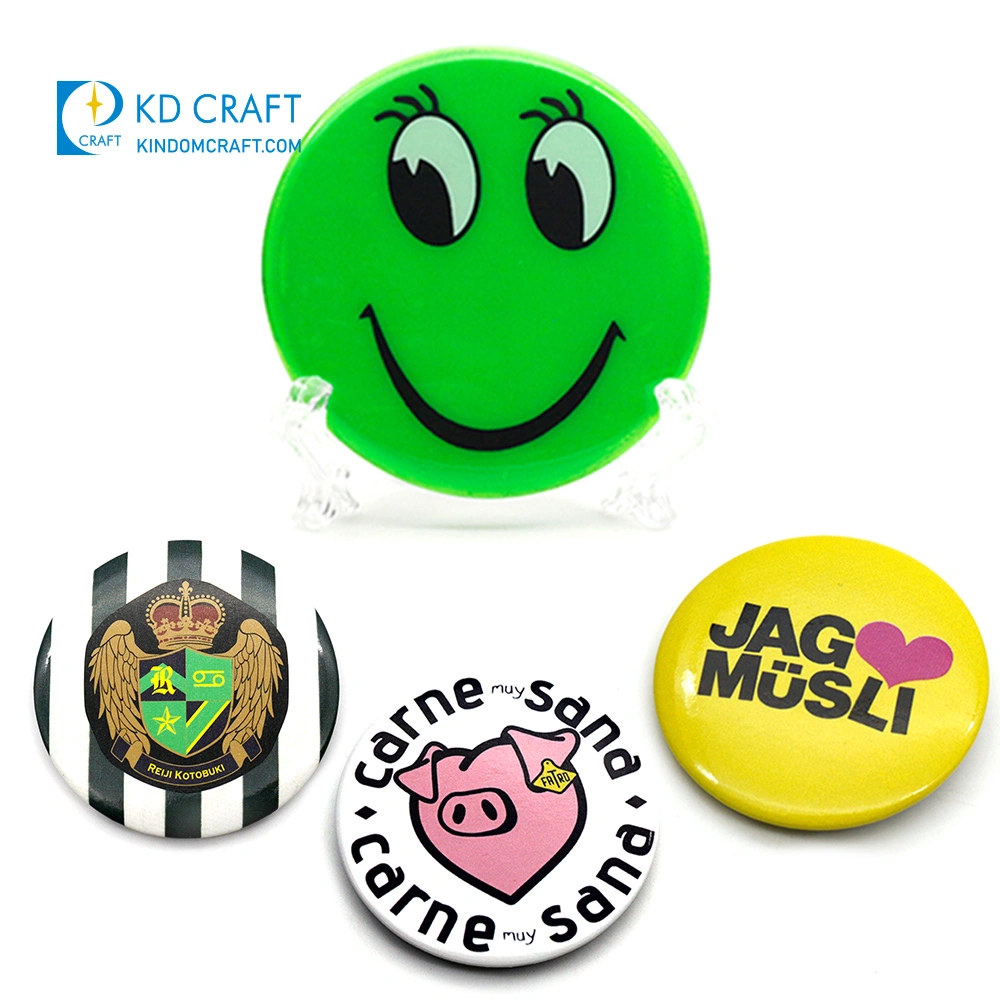 Prominent Team Character Tin Button Badge in High quality/High cost performance 