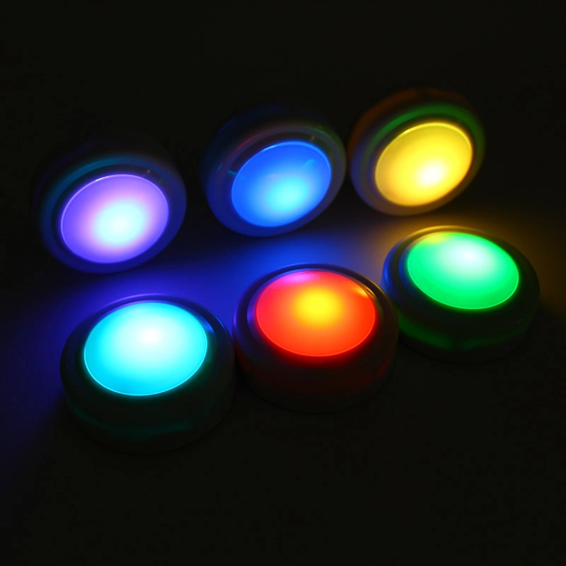 LED Nightlight 13-Color Remote Control RGB Clap Nightlight Wardrobe Bedside Feeding Cabinet Lamp Microscope Fill Light