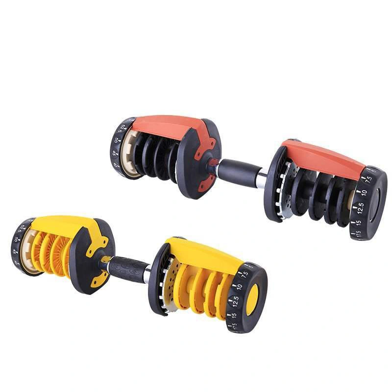Adjustable Weights Dumbbell Set for Body Building Custom Gym Fitness Equipment