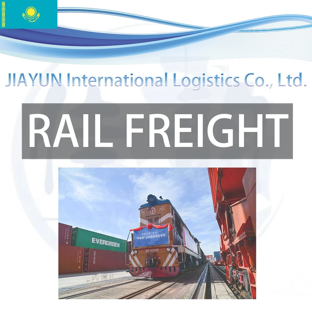 1688 Alibaba Forwarder Shipping Agent DDU DDP FCL LCL Shipping Rail Transport Railway Express Freight From China to Kazakhstan Kz