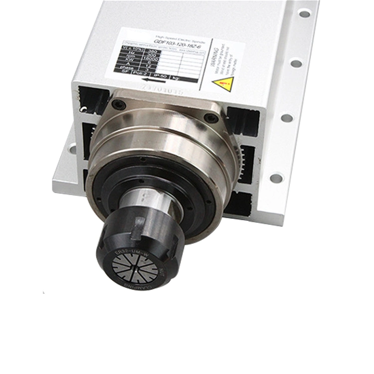 New Design Best Price 1.5kw Er11 24000rpm Air Cooled Spindle Motor with Flange for CNC