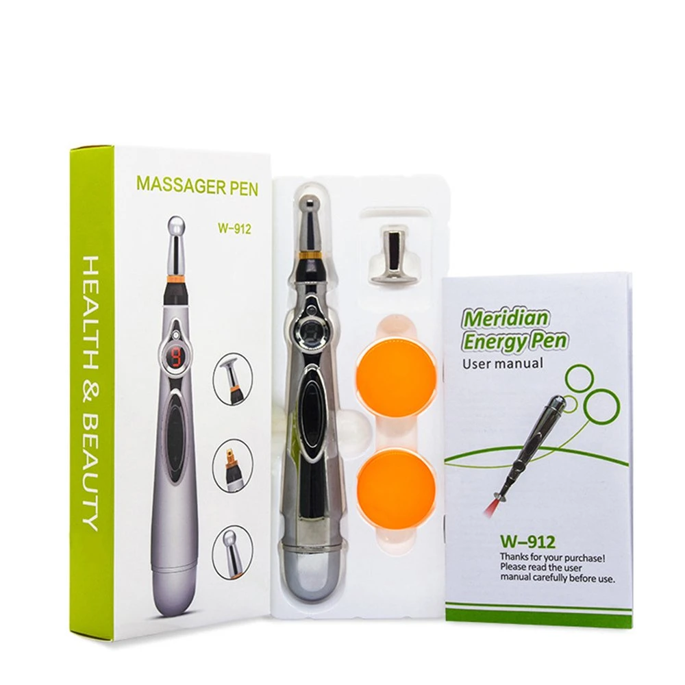 Portable Electric Skin Firming Pen Meridian Massage Pen