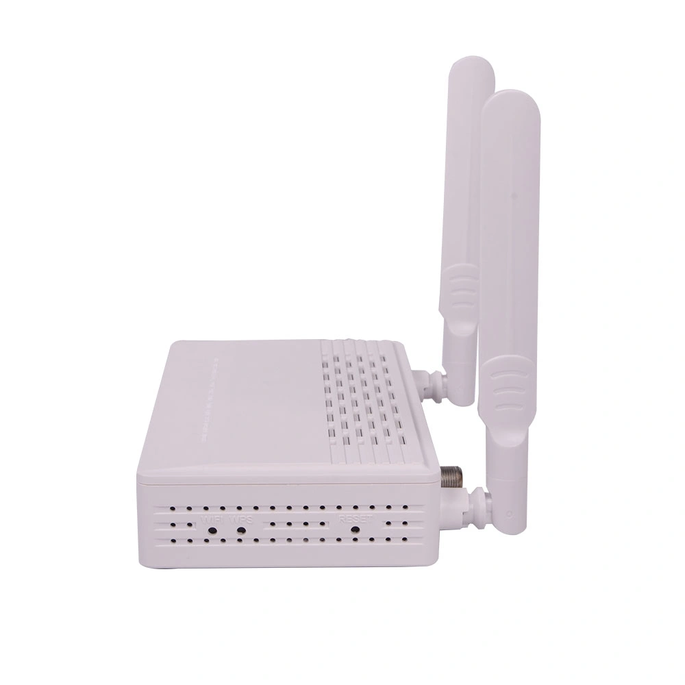 Hot Sale FTTH 1ge+1fe+Tel+CATV+WiFi 2.4G&5g Gpon Ont Dual Band AC Gpon ONU