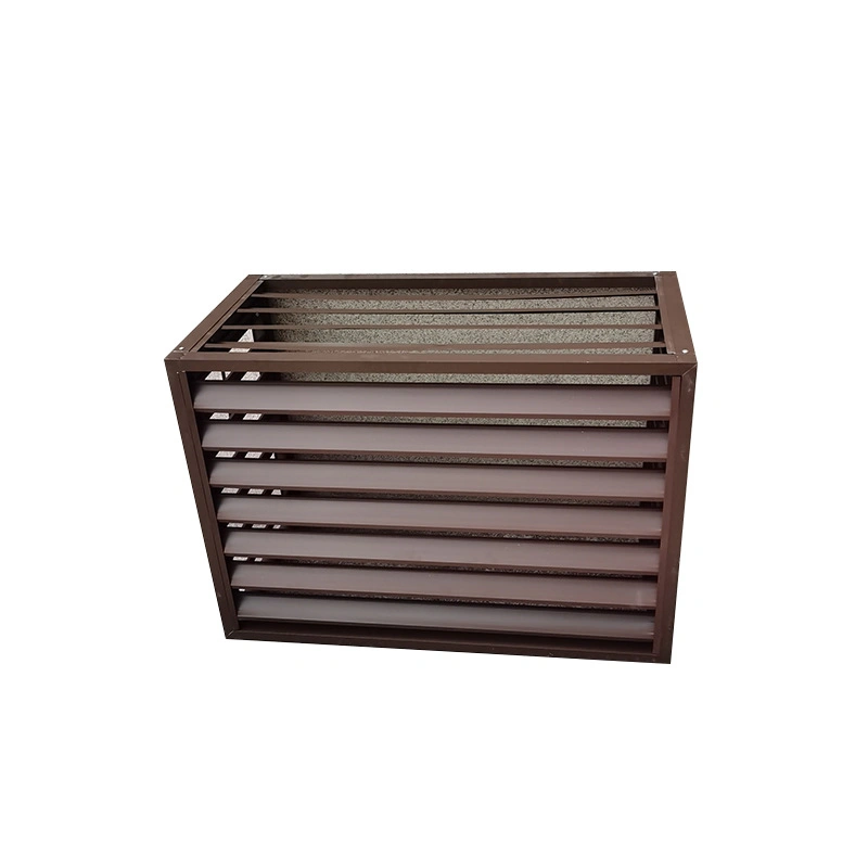 Architectural Exterior Aluminum Window Air Conditioner Cover Aluminum AC Cover for Sale