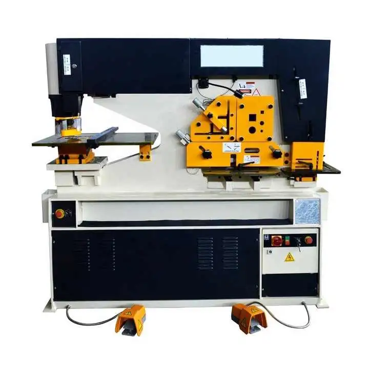 CE qualifizierte hydraulische Ironworker Maschine Multi-Function Q35y-50 für Metallplatte Verarbeitung
