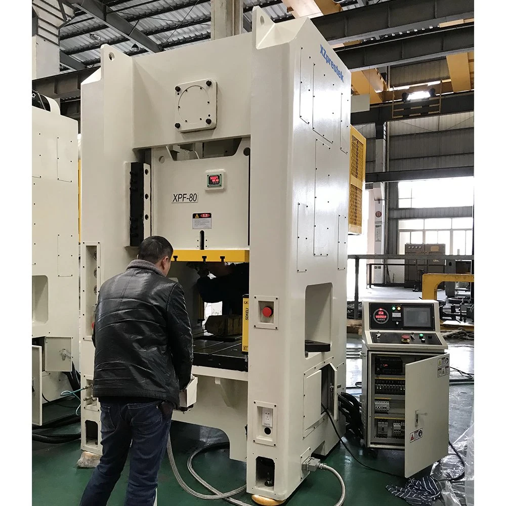 80ton H Frame Press for Cover Stamping of Heating Radiator