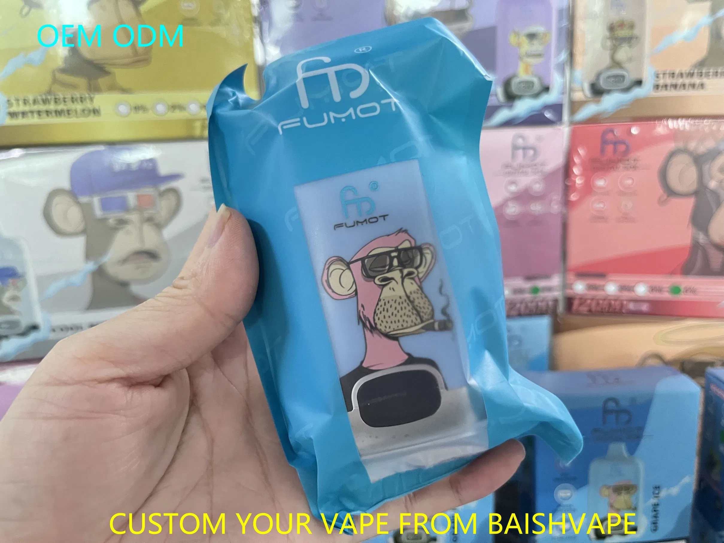 Zbood Customize RGB Juice Lables 5%/2%/0%/3% Aroma King Jumpcp Electronic Cigarette Randm Fumot Digital Box 12000 12K Puff Disposable Vape