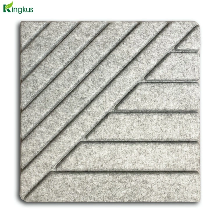 3D Ol Line Pet Acoustical Wall Board Panel