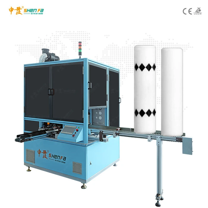 Automatic Blanking LED Drying 1 Color Silk Screen Printing Machine for Ceramic Tube