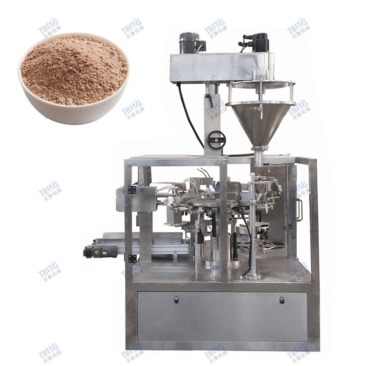 Matcha Tea Powder Packing Machine Spice Powder Zipper Bag Packing Machine