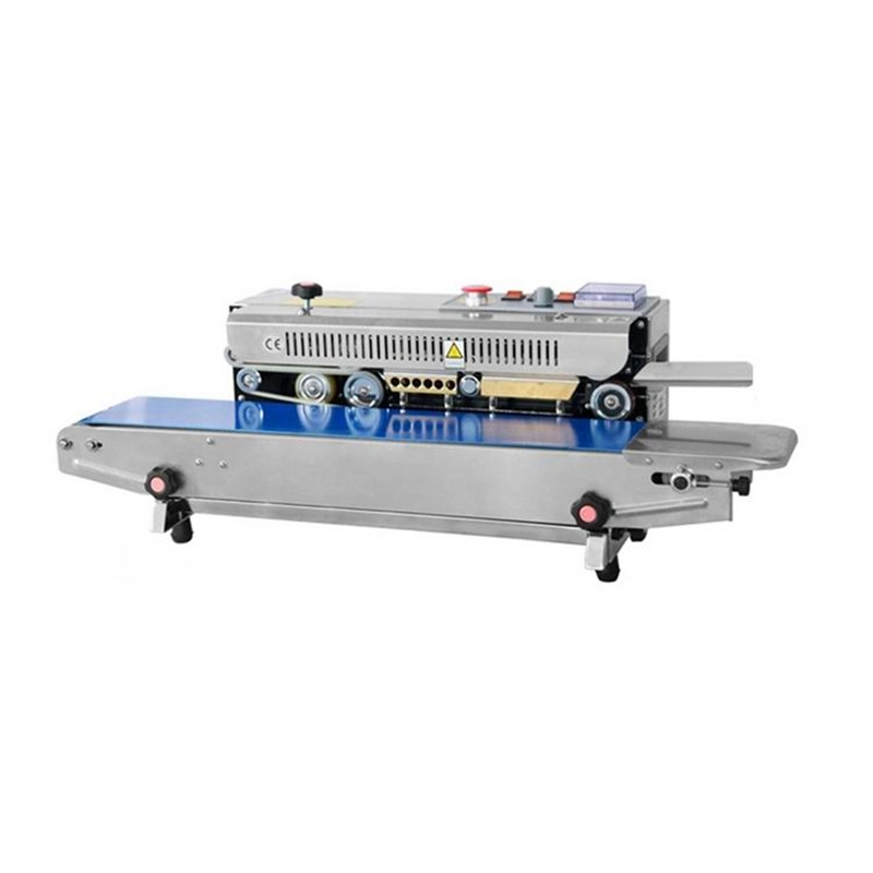 Frb-770I Hualian Continuous Stainless Steel Horizontal Sealing Machine Band Sealer with Digital Temperature Controller