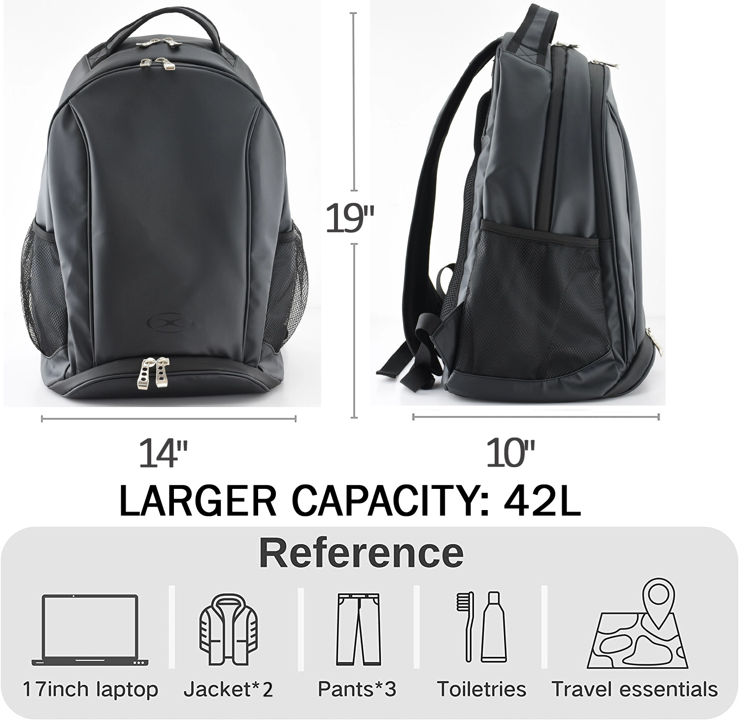 Sac à dos personnalisé imperméable pour ordinateur portable, sac de sport et de voyage pour l'école