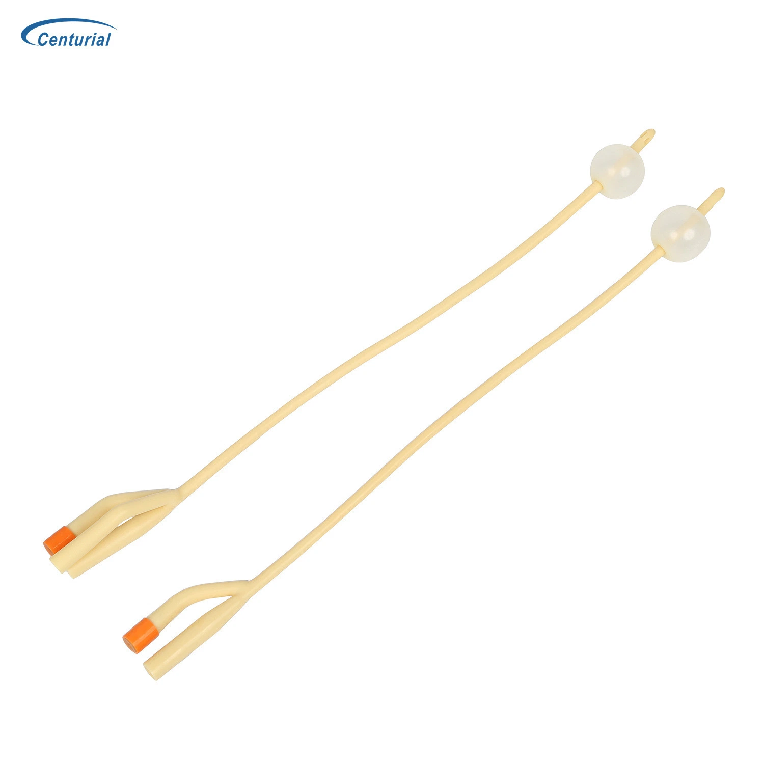 Medical Latex Foley Catheter with Silicone Coating