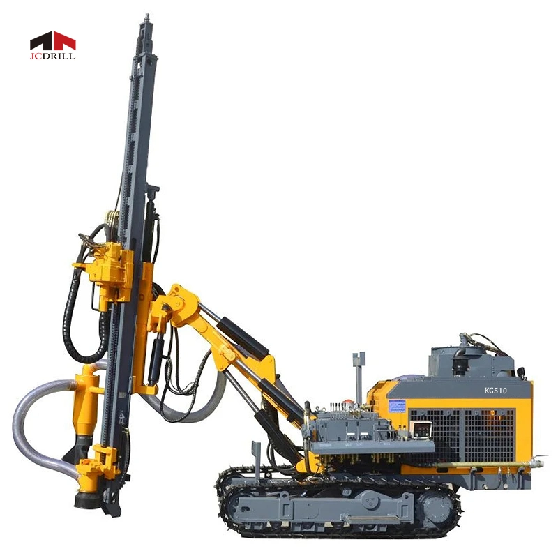 105mm to 152mm Diameter Hydraulic Mine Drilling Rig Machine with Dust Collector