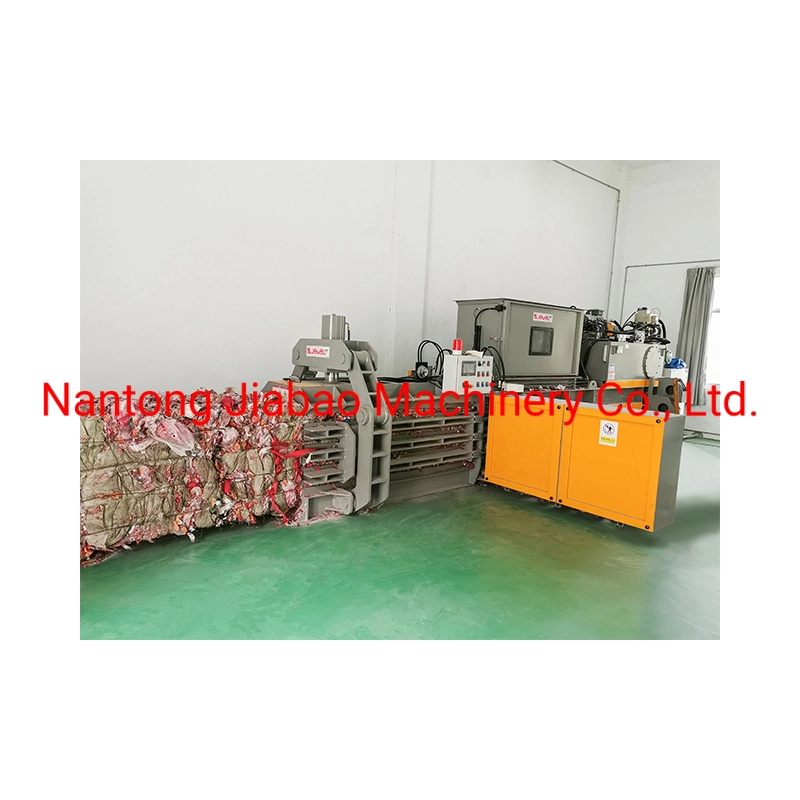 Top Selling Auto Waste Discharge Baler Machine for Corrugated Factory Printing Factory Packing Waste Paper/Carton/Corrugated Paper/Pet Bottles/Solid Plastics