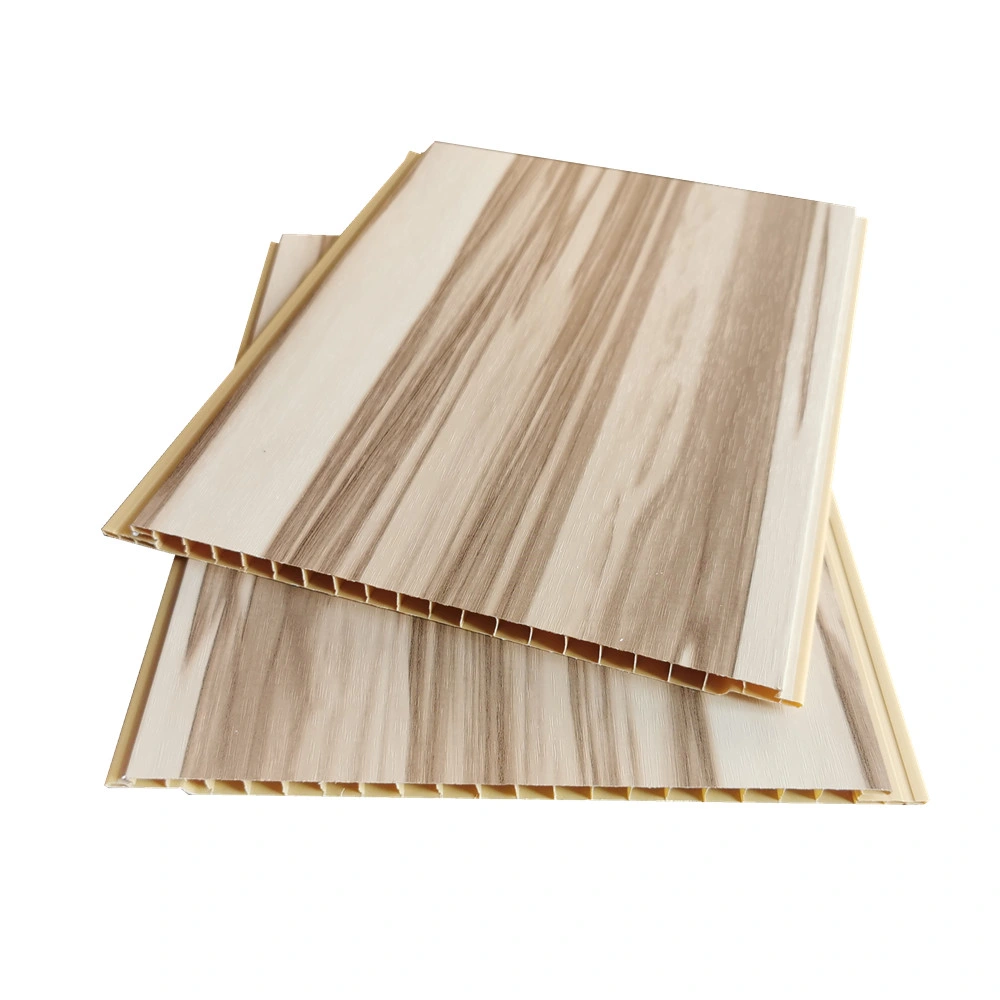 China Factory Supply Wood PVC Plastic Tile Laminated PVC Ceiling Wall Sheet for Modern House