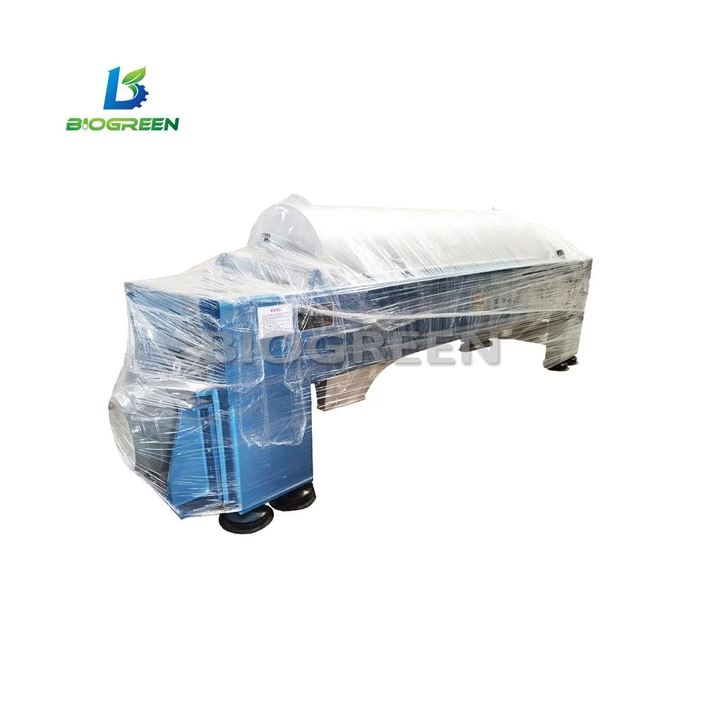 Horizontal Industrial Decanter Centrifuge Machine Palm Oil Sludge Separation Waste Mud Decanter Centrifuge