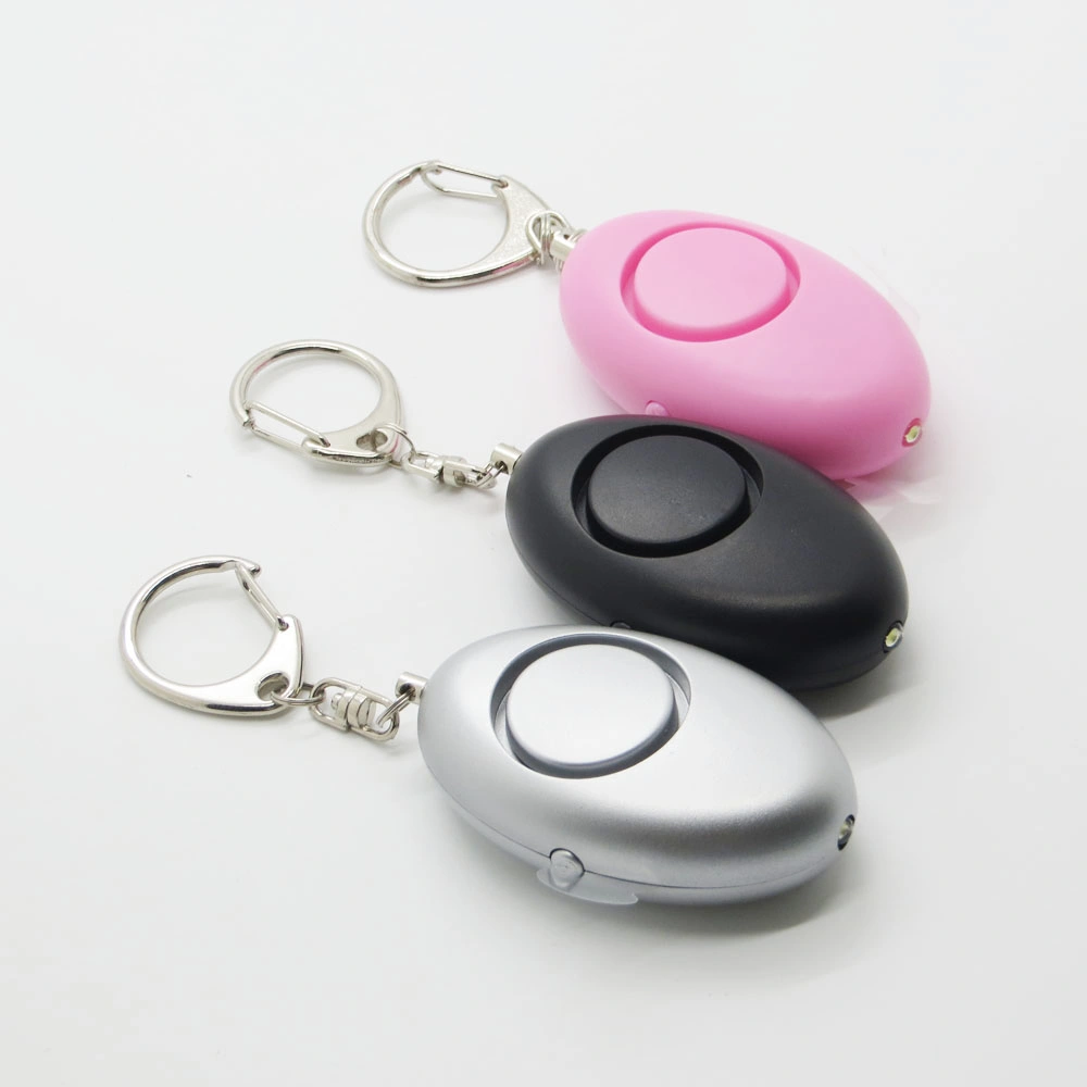 Personal Defensive Anti Attack Alarm with Key Ring 2in1 Anti-Robber Alarm Self Defense Alarm