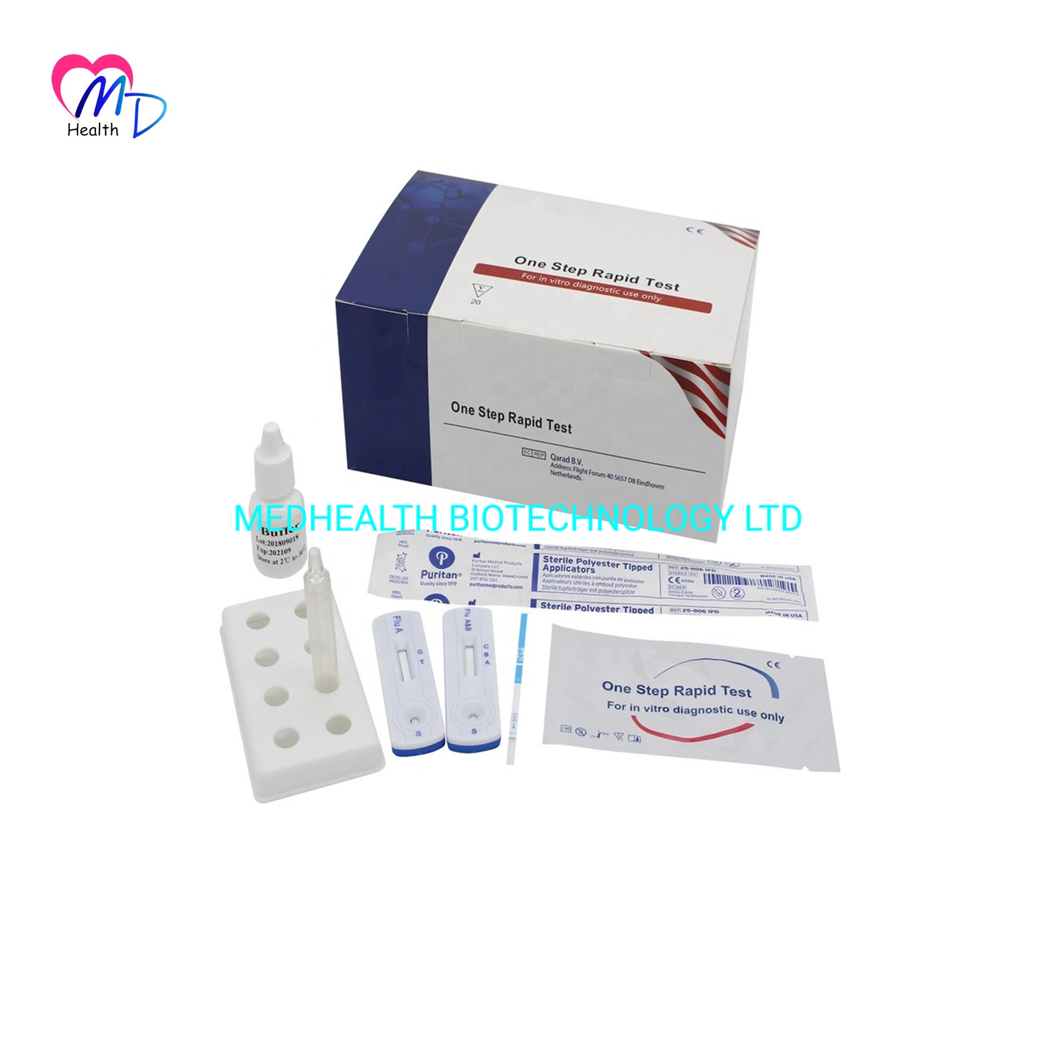 Flu and 2019 Novel Contagious Virus Combined AG/Ab Medical Instrument Test Kit