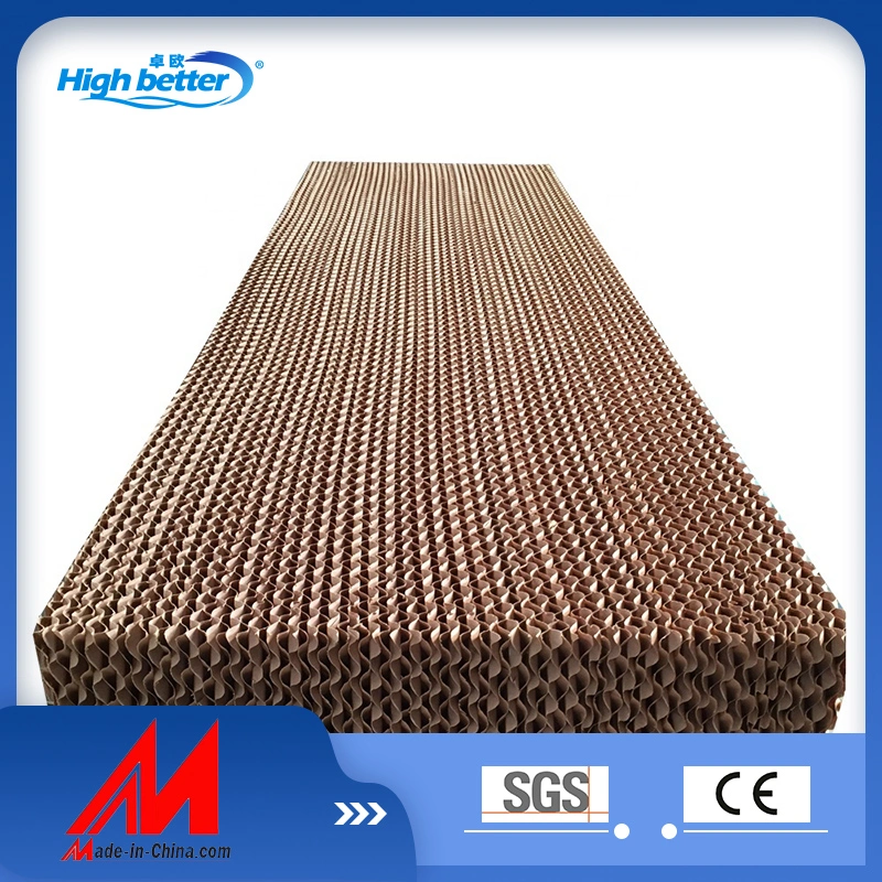 Good Quality Special Kraft Paper Honeycomb Cooling Pad Wall for Poultry Farm