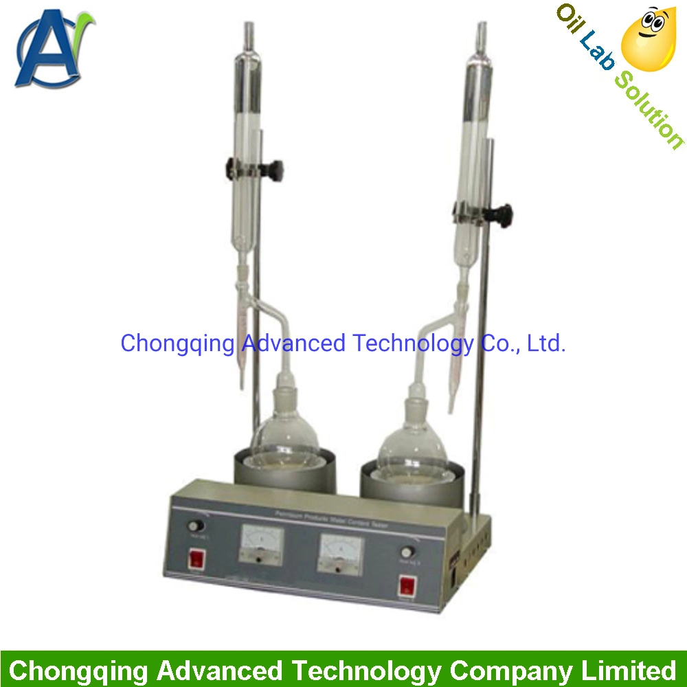 Low Price ASTM D95 Digital Dual Unit Water in Oil Content Test Kit by Distillation Method