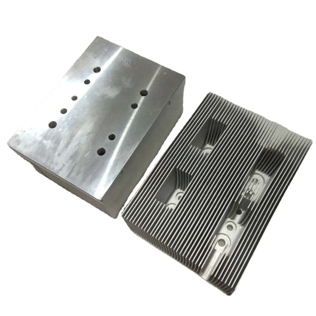 OEM ODM Precision Custom Aluminium Extrusion Processed Passive Heat Sink Heating Radiator